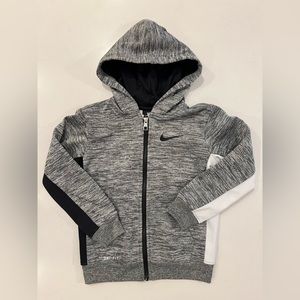 Nike little kids dri-fit full zip hoodie